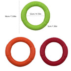 Pet Ring EVA Training Exercise Rings Dog Flying Discs Outdoor Floating Interactive Toy
