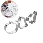 Halloween Cutter Molds Stainless Steel Cutters Cat Pumpkin Ghost Shaped Cutters Set