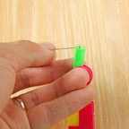6pcs Automatic Threaders Plastic Needle Threading Device Sewing Needle Threaders