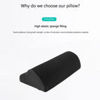 Foot Rest Under Desk Cushion Ergonomic Half Cylinder Pad for Extra Leg Support Soft Foot Stool Pillow for Office and Home Accessories