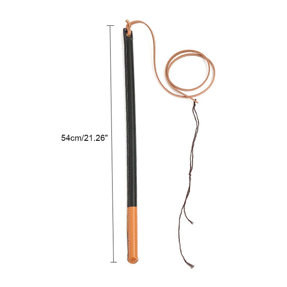 Imitation Leather Dog Training Whip Professional Dog Training Tool with Handle Pet Supplies