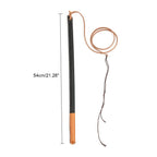 Imitation Leather Dog Training Whip Professional Dog Training Tool with Handle Pet Supplies