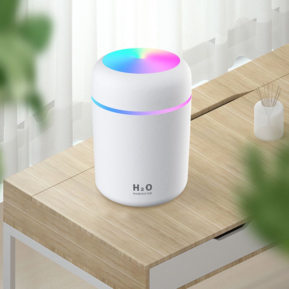 300ML Mini USB Humidifier with Night Light Mist Humidifier Air Humidifier For Room Office Desk