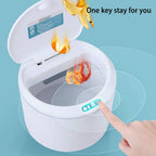 Desktop Sensor Trash Can Battery Operated Automatic Mini Waste Basket with Lid for Desk and Vehicle 3L