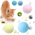 3PCS Cat Ball Toy Interactive Cat Toy Cat Catnip Toys for Cat Exercise Stimulates Cat Instinct to Hunt