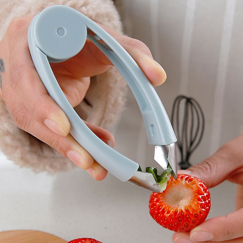 Strawberry Huller Pineapple Corer Fruit Vegetable Stem Remover Portable Kitchen Gadget