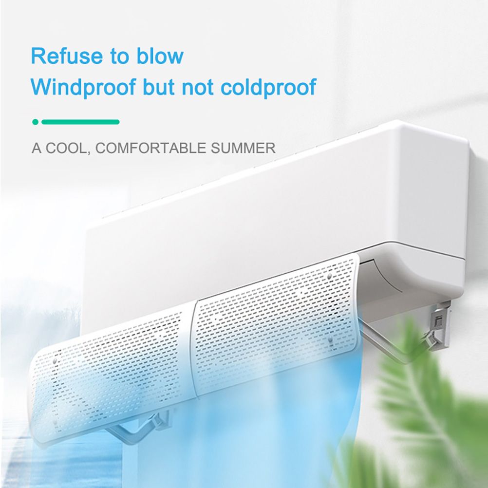 Air Conditioning Windshield Telescopic Outlet Deflector Air Cooled Baffle