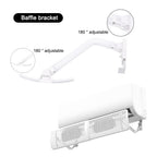 Air Conditioning Windshield Telescopic Outlet Deflector Air Cooled Baffle