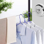 Retractable Clothesline Punch Free Stainless Steel Clothes Dryer with Adjustable Nylon Rope String