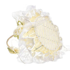 Wedding Flower Basket Wedding Flower Girl Basket Hand Woven Lace Wedding Basket