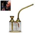 Water Tobacco Smoking Pipe Mini Portable Double Filter Cigarette Holder