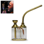 Water Tobacco Smoking Pipe Mini Portable Double Filter Cigarette Holder