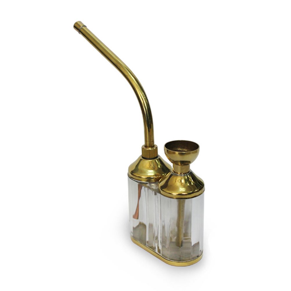 Water Tobacco Smoking Pipe Mini Portable Double Filter Cigarette Holder