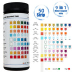 9 in 1 Water Test Strips Water Quality Tester Water Hardness Test Strips