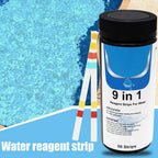 9 in 1 Water Test Strips Water Quality Tester Water Hardness Test Strips