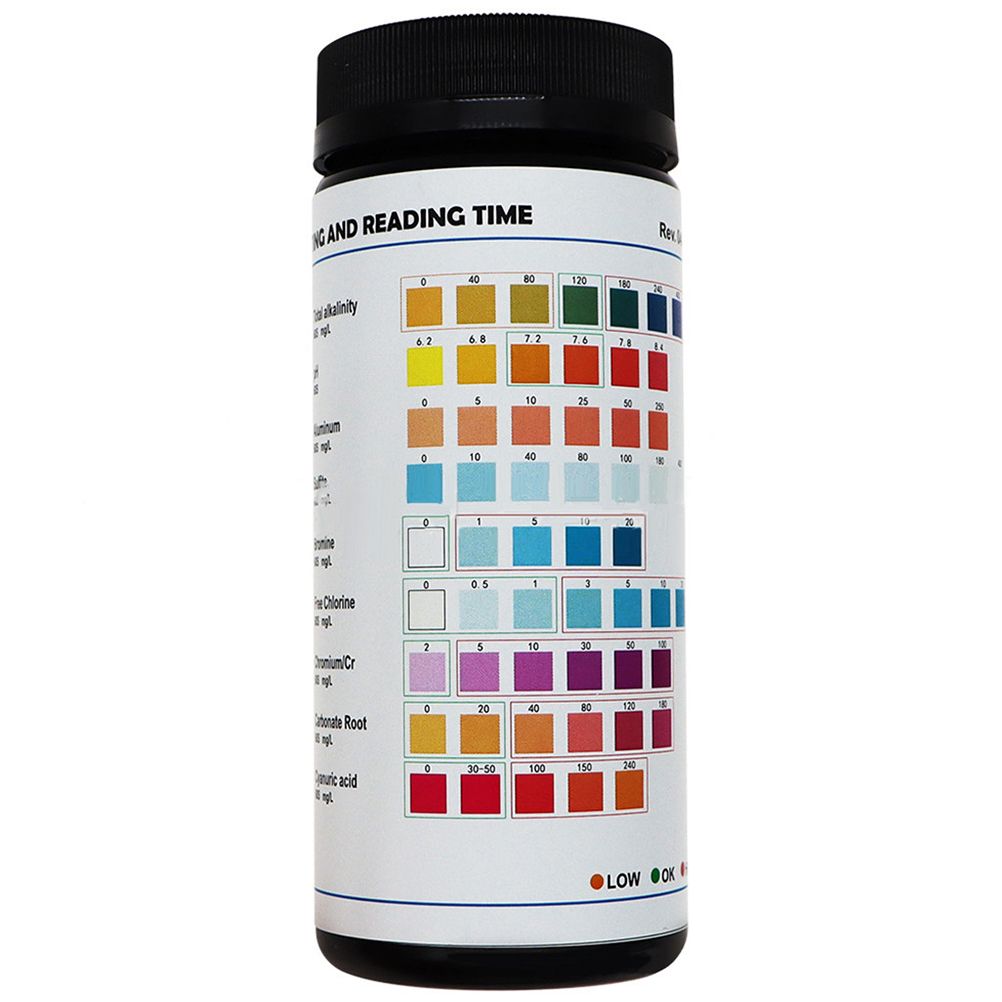 9 in 1 Water Test Strips Water Quality Tester Water Hardness Test Strips