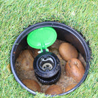 6 Inch Garden Lawn Underground Valve Box Cover Plastc Sprinkler Watering Valve Cover