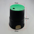 6 Inch Garden Lawn Underground Valve Box Cover Plastc Sprinkler Watering Valve Cover