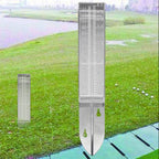 120ml Rain Gauge Dual Scale Plastic Rain Gauge Outdoor Rain Measuring Tool