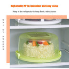 Cake Carrier Cover Cake Stand with Lid Dessert Serving Platter with Handle Cupcake Holder Pies Display with Base