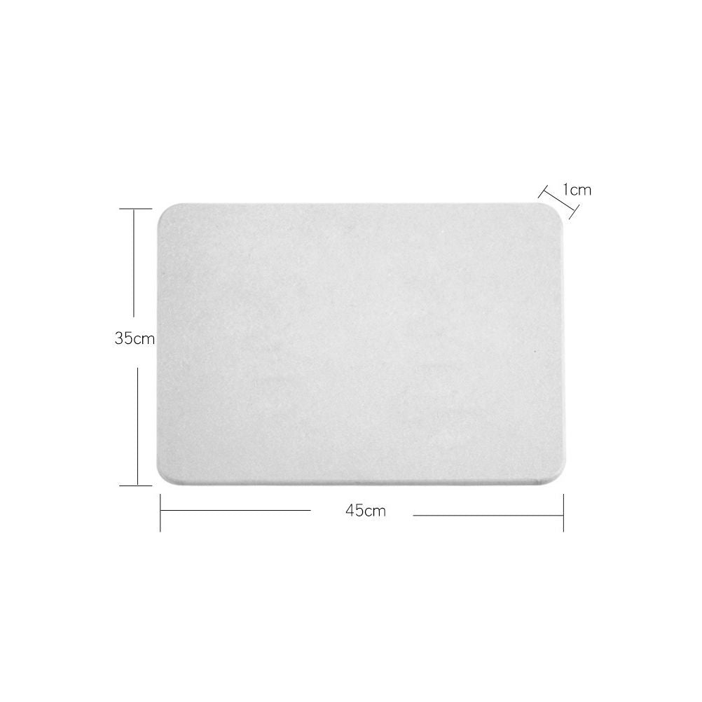 Diatomite Bath Mat Quick Drying Shower Mat Absorbent Non Slip Foot Pad