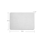 Diatomite Bath Mat Quick Drying Shower Mat Absorbent Non Slip Foot Pad