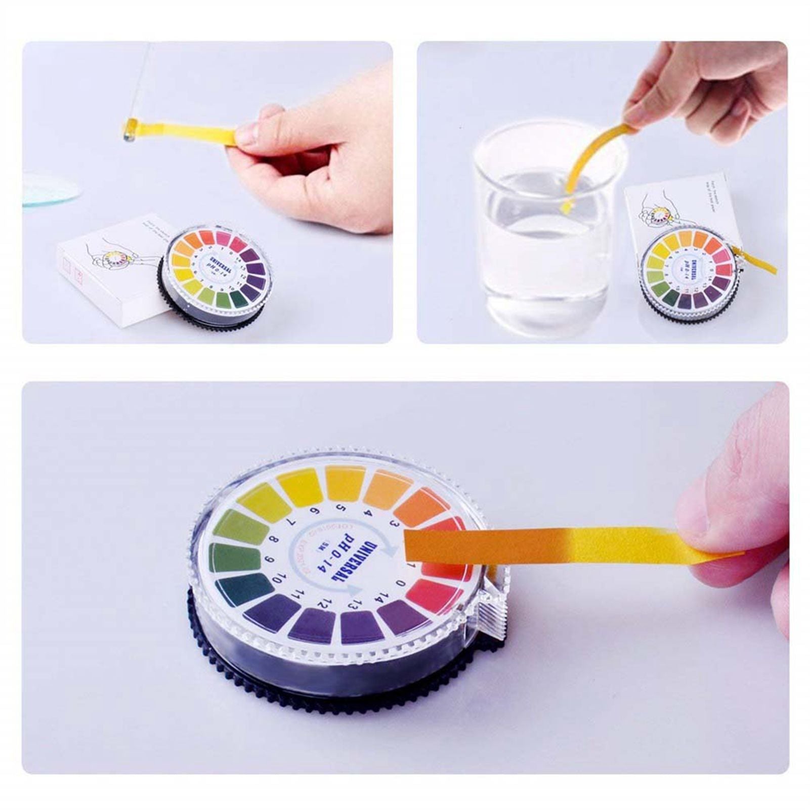 5m/roll PH Test Paper PH Level Test Strips PH Measure Paper for Water Saliva
