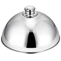Stainless Steel Cloche Food Cover Dome Serving Plate Dish Dining Dinner for Home Kitchen Restaurant Cafe