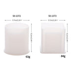 2PCS DIY Silicone Pen Molds Cube and Cylinder Resin Molds Pen Holder Mold for Craft Making