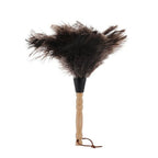 Anti Static Animal Feather Brush Soft Dust Cleaning Brush with Wooden Handle