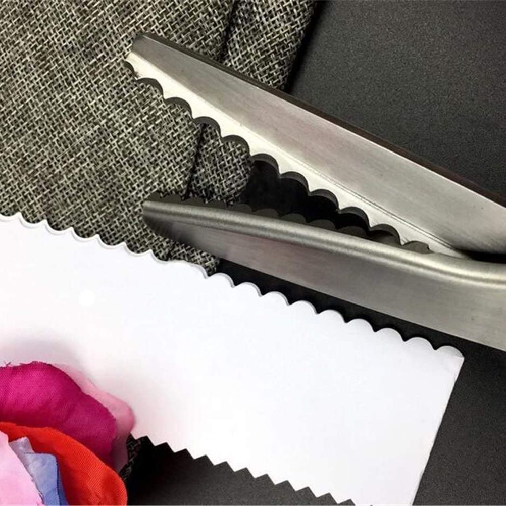 Professional Zigzag Scissors Dressmaking Scissors Fabric Scissors for Tailor