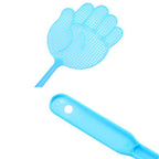 6PCS Multi Colors Plastic Long Handle Fly Swatter Anti Pest Tool