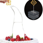 Funny Cake Money Box Money Pulling Cake Making Mold Cake ATM Box Mold with 20Pcs Plastic Bag
