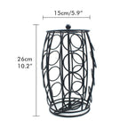 K Cup Carousel Metal Carousel Holder Organizer Coffee Pod Holder for Home Office