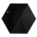 Hexagonal Wall Shelf Geometric Hexagonal Storage Shelf Simple Geometric Wall Floating Shelf
