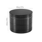 4 Layer Herb Grinder Grinders Zinc Alloy Manual Crusher Herb Spice Grinder