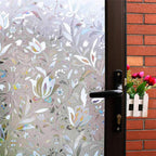 Window Film No Glue Static Decorative Films Window Frosted Film for Sun Protection