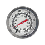 Stainless Steel Frying Oil Thermometer Fryer Fries Fried Chicken Barbecue Thermometer Gauge
