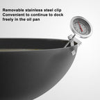 Stainless Steel Frying Oil Thermometer Fryer Fries Fried Chicken Barbecue Thermometer Gauge