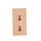 Wooden Wall Hook Vintage Single Hook Natural Wooden Coat Hook Wall Mounted Hook for Home