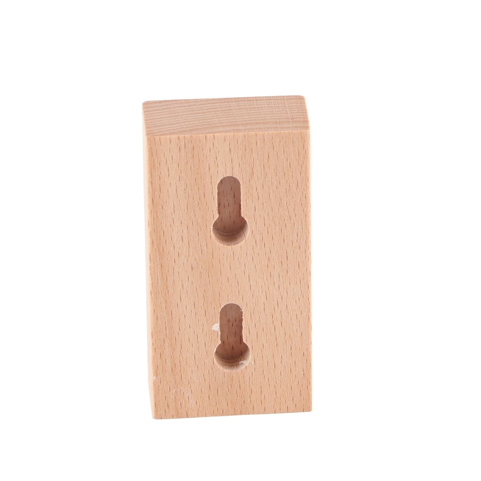 Wooden Wall Hook Vintage Single Hook Natural Wooden Coat Hook Wall Mounted Hook for Home