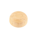 Bamboo Salad Bowl Round Serving Bowl Natural Wood Dishware for Fruit Snacks Appetizers