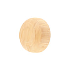 Bamboo Salad Bowl Round Serving Bowl Natural Wood Dishware for Fruit Snacks Appetizers