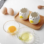 Ceramic Egg Separator Chick Shape Egg Yolk Separator Kitchen Gadgets
