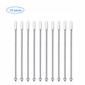 10Pcs Swizzle Sticks Stainless Steel Coffee Cocktail Beverage Drink Stirrer Stick Reusable Stir Sticks for Bar Home Office