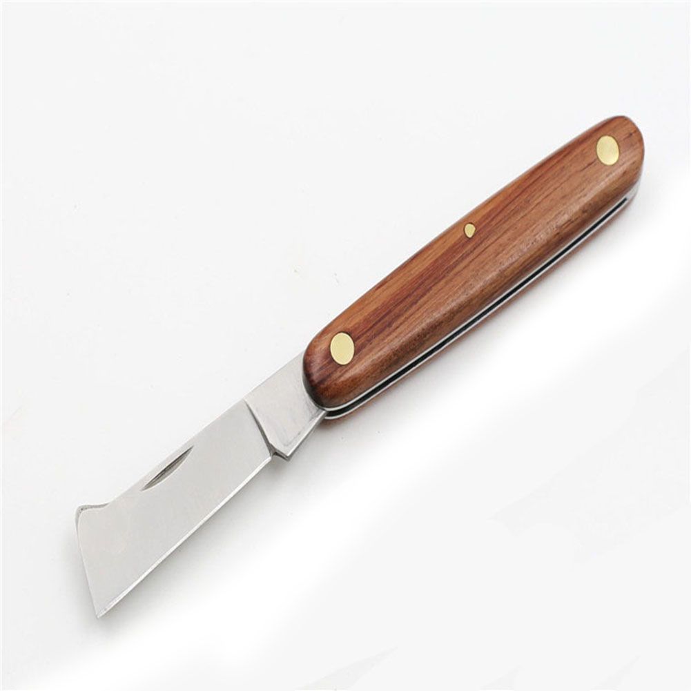 Grafting Knife Stainless Steel Pruning Cutter Foldable Grafting Cutting Tool