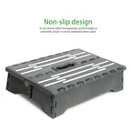Folding Step Stool Portable PP Plastic Stool Non Slip Auxiliary Ladder for Pregnant Elderly