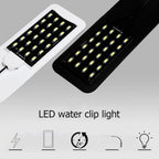 10W Ultrathin LED Aquarium Light Highlight Aquarium Lamp with Clip