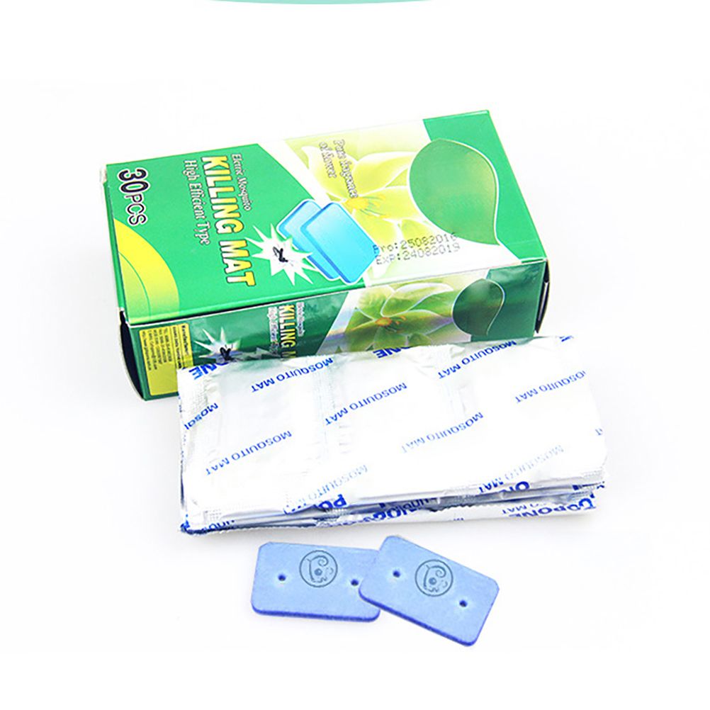 30Pcs Mosquito Repellent Tablet Anti Insect Tablet Pest Repellent for Electric Mosquito Coil
