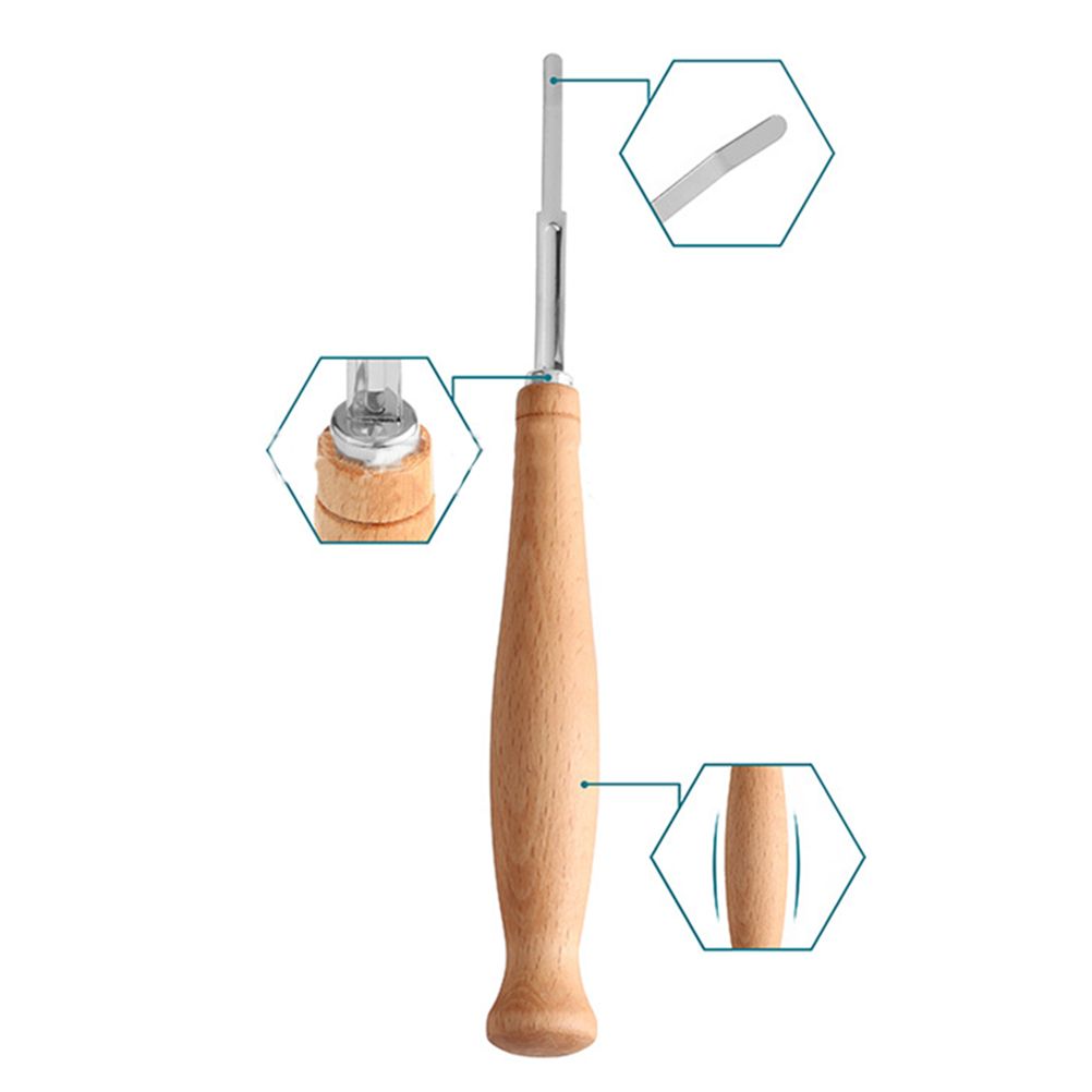 Bread Bakers Cutter Slashing Tool Bread Lame Dough Scoring Blade Tools Making Razor Cutter with Leather Protective Case
